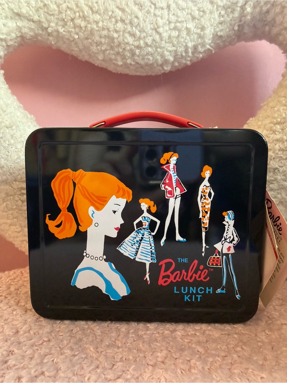 1998 Hallmark Barbie 1962 School Days Mini Lunch Box Numbered Edition COA